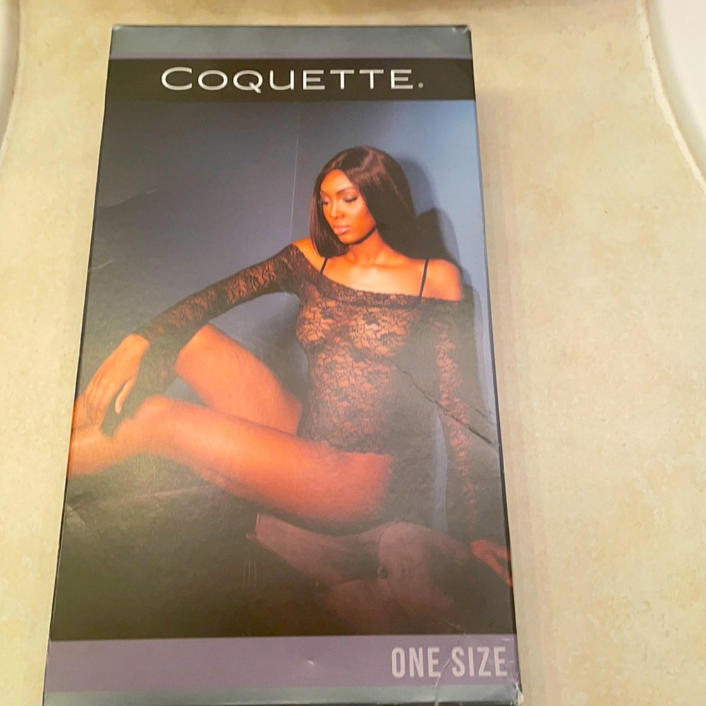 Lingerie body suit see through